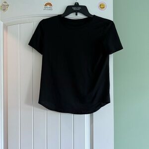 Lululemon Athletica Fitted Black Short Sleeve T-Shirt